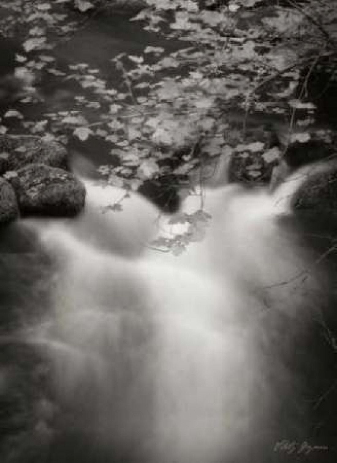 Flowing Waters III Canvas Art - Vitaly Geyman (18 x 24)