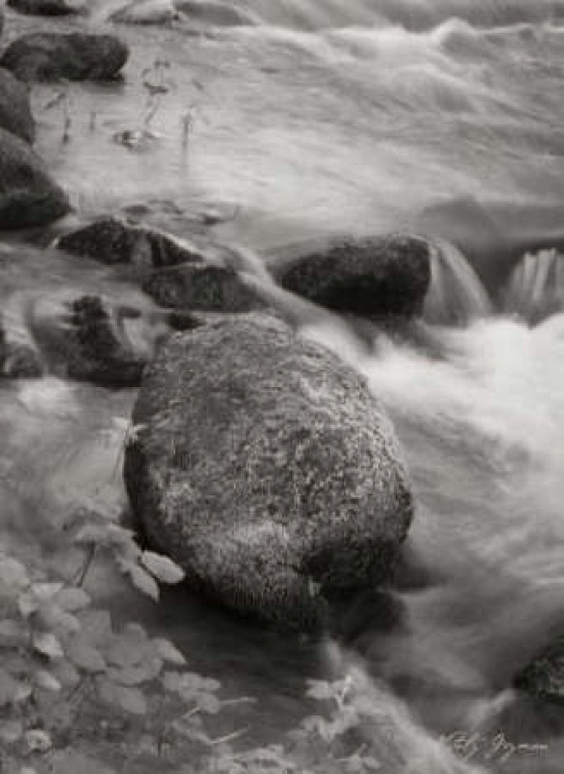 Flowing Waters VI Canvas Art - Vitaly Geyman (18 x 24)