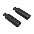 thumbnail image 1 of Flowmaster 15356B Exhaust Tip - 4.00 in. Angle Cut Black Ceramic Coated - Clamp On, 1 of 6