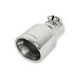 thumbnail image 1 of Flowmaster 15365 Exhaust Tip - 4.00 in. Rolled Angle Polished SS Fits 2.50 in. Tubing - clamp on, 1 of 9