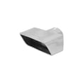 thumbnail image 1 of Flowmaster 15394 Exhaust Tip - 3.00 x 7.00 in. Rectangle Polished SS - Challenger - Left - Clamp, 1 of 2