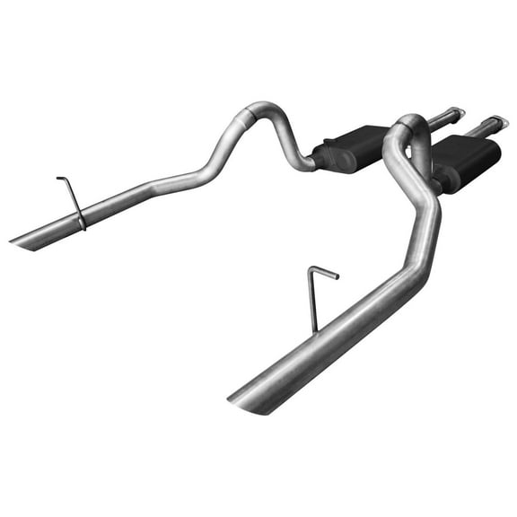 Flowmaster 17112 Cat-back System - Dual Rear Exit - American Thunder - Aggressive Sound