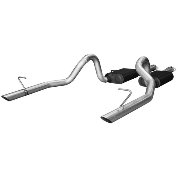 Flowmaster 17113 Cat-back System - Dual Rear Exit - American Thunder - Aggressive Sound