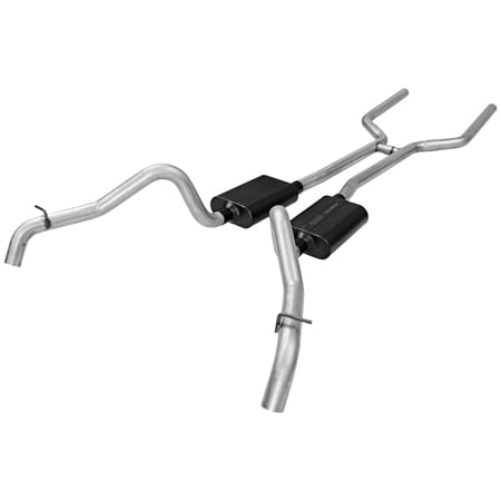 Flowmaster 17129 Header-back System - Dual Side Exit - American Thunder - Aggressive Sound