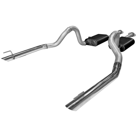 Flowmaster 17215 Cat-back System - Dual Rear Exit - American Thunder - Moderate Sound