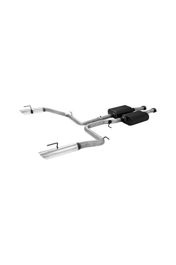 17248 Cat-back System - Dual Rear Exit - American Thunder - Moderate Sound