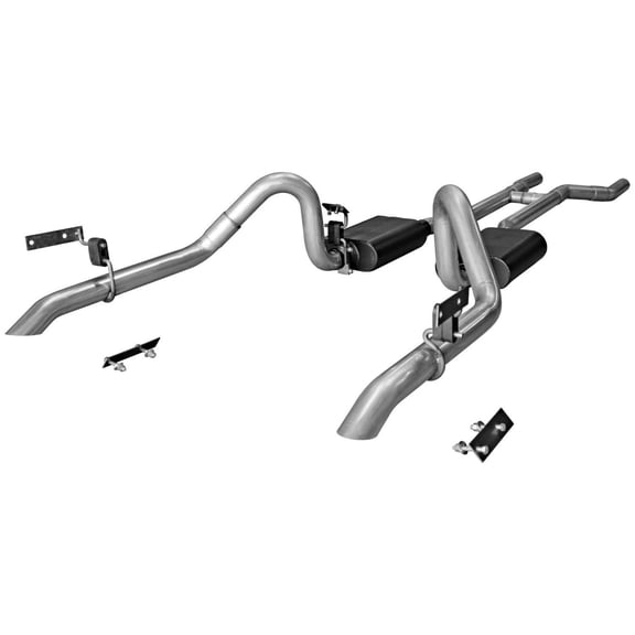 Flowmaster 17282 Header-back System - Dual Rear Exit - American Thunder - Aggressive Sound