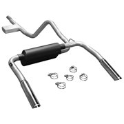 Flowmaster 17358 Cat-back System - Dual Rear Exit - American Thunder - Moderate Sound