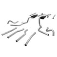 thumbnail image 1 of Flowmaster 17654 Header-back System - Dual Rear/Side Exit - AMT - Moderate/Aggressive Sound, 1 of 7