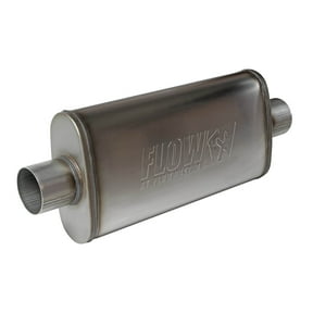 Flowmaster 71249 FlowFX Muffler 3" Center Inlet/3" Center Outlet - Moderate Sound 409 Stainless Steel
