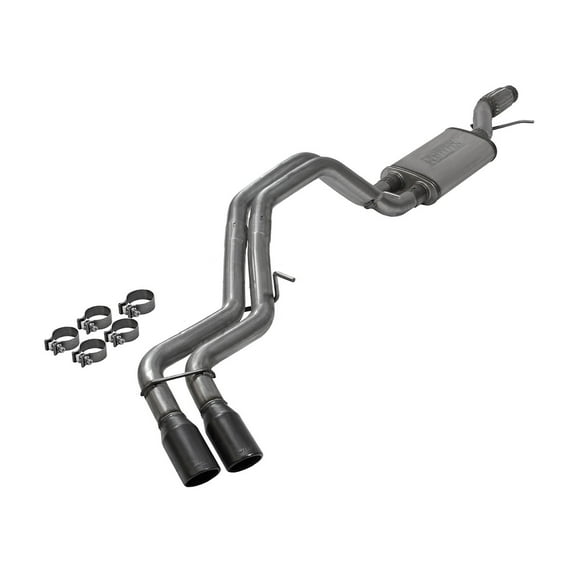Flowmaster 717986 FlowFX Extreme Cat-Back Exhaust System Stainless Dual Same Side Exit