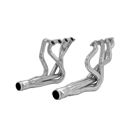 Flowmaster 814112 Header 409S - 4-1 One piece - 3.50 in. Ball and Socket Flange Outlet - Pair