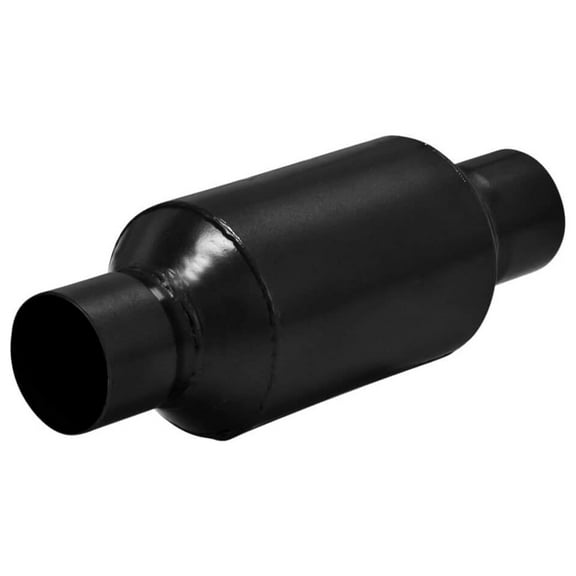 Flowmaster 815425S Outlaw Race Muffler Short 409S - 2.50 in. Center In Center Out - Aggressive