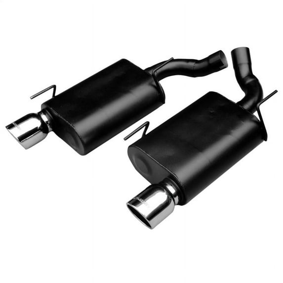 Flowmaster 817410 Axle-back System 409S 05-10 Ford Mustang GT/GT500 Force II