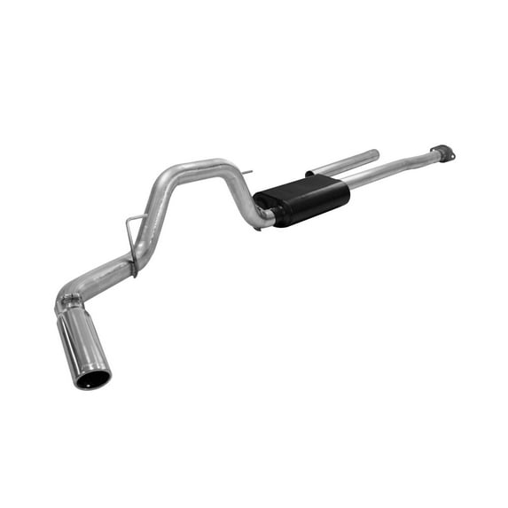 Flowmaster 817509 Cat-back System 409S - Single Rear Exit - Force II - Mild/Moderate Sound