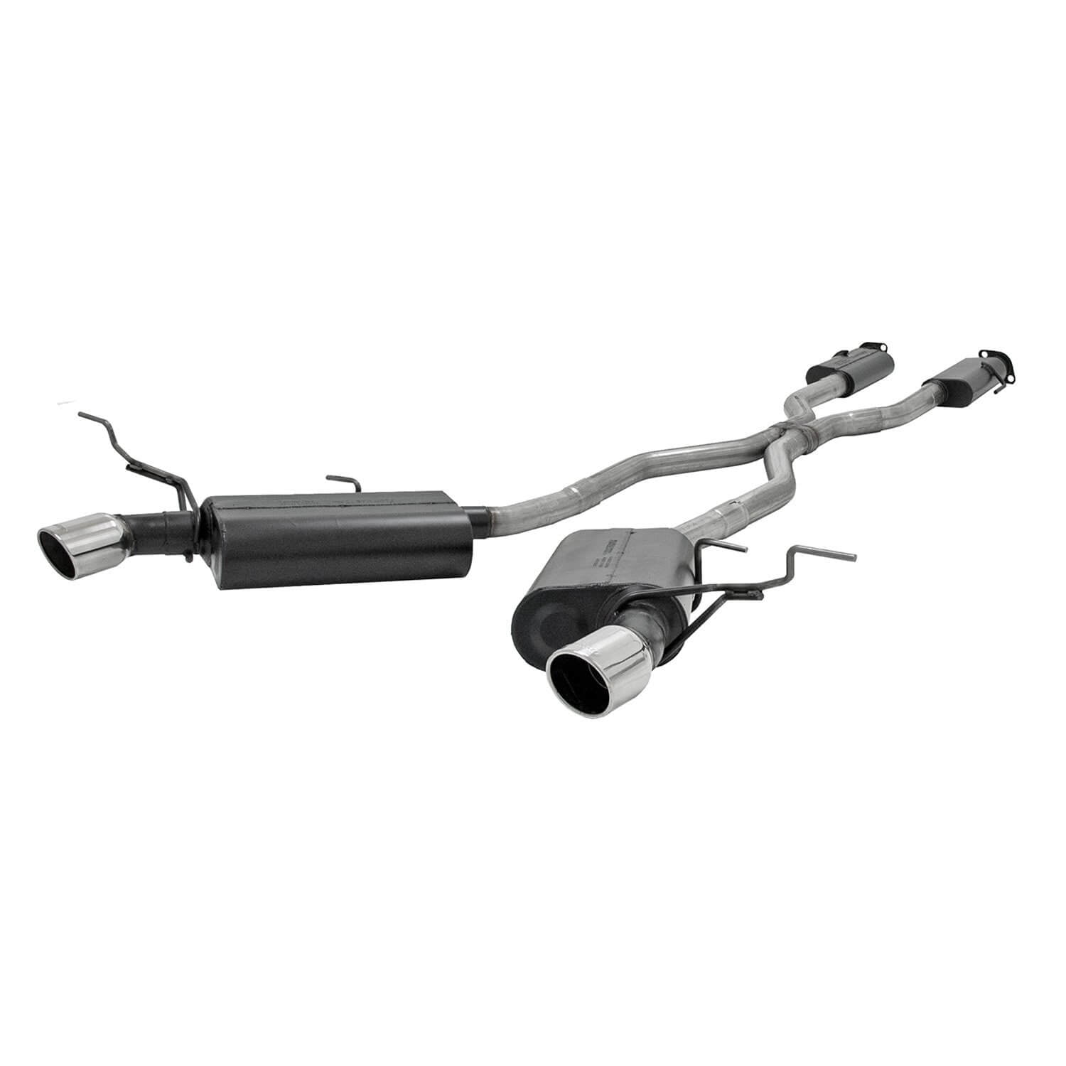 Flowmaster 817575 Force II Cat-Back Exhaust 2.5 in Dual Out Rear Exit
