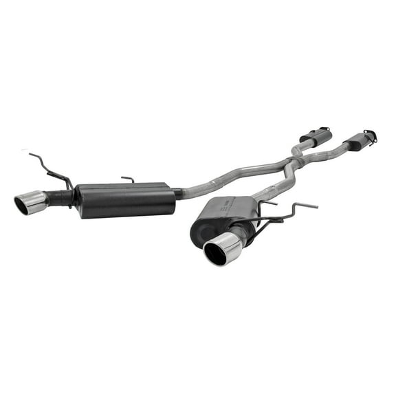 Flowmaster 817575 Force II Cat-Back Exhaust 2.5 in Dual Out Rear Exit