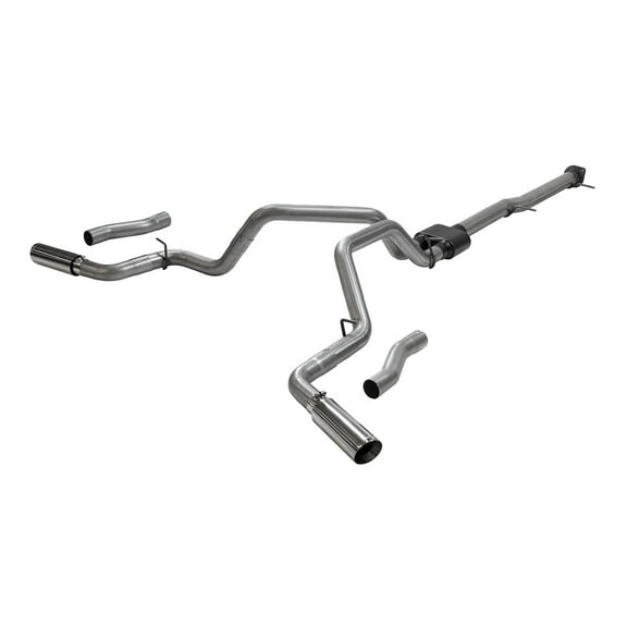 Flowmaster 818112 Outlaw Cat-Back Exhaust 3.5 to Dual 3 in Dual Rear Exit