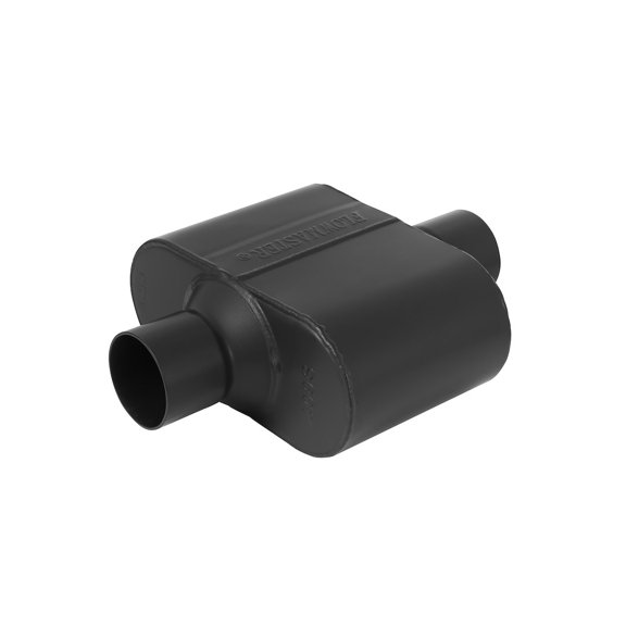 Flowmaster 842515 Super 10 Muffler 409S - 2.50 Center In / 2.50 Center Out - Aggressive Sound