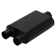 Flowmaster 8425453 Super 44 Series Muffler 409S - 2.5 IN D / 3.0 OUT Center - Aggressive Sound