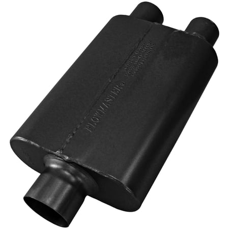 Flowmaster 8430402 40 Delta Muffler 409S - 3.00 Center In / 2.50 Dual Out - Aggressive Sound