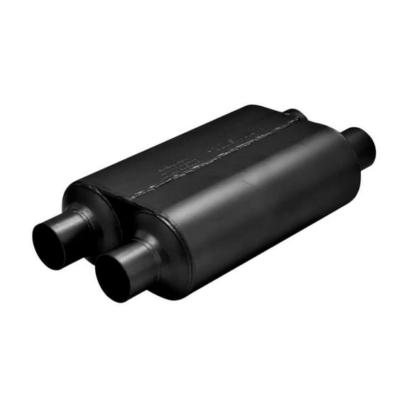 Flowmaster 8525454 Super 40 Muffler 409S - 2.50 Dual In / 2.50 Dual Out - Aggressive Sound