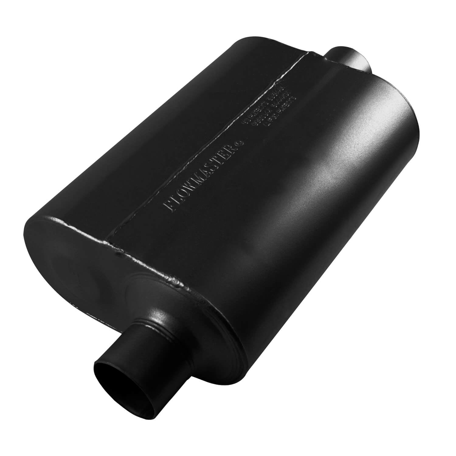 Flowmaster 852546 Super 40 Muffler 409S - 2.50 Offset In / 2.50 Center ...