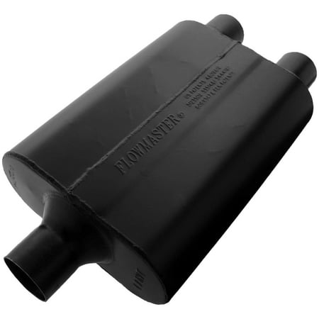 Flowmaster 9424472 Super 44 Muffler - 2.25 Center In / 2.25 Dual Out - Aggressive Sound
