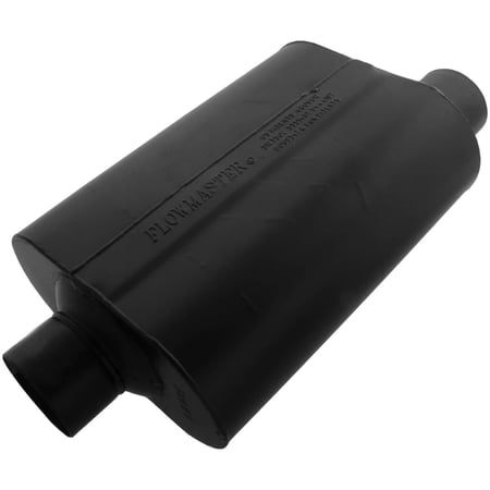 Flowmaster 953047 Super 40 Muffler - 3.00 Center In / 3.00 Offset Out - Aggressive Sound