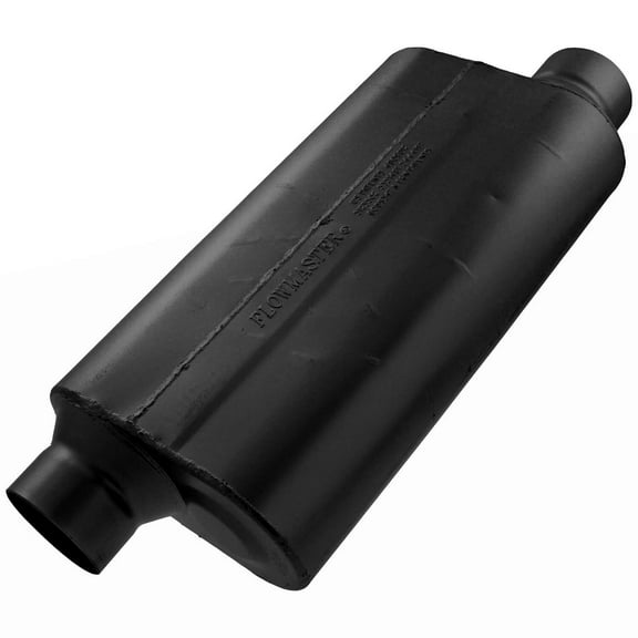 Flowmaster 953558 50 H.D. Muffler - 3.50 Offset In / 3.50 Offset Out - Moderate Sound