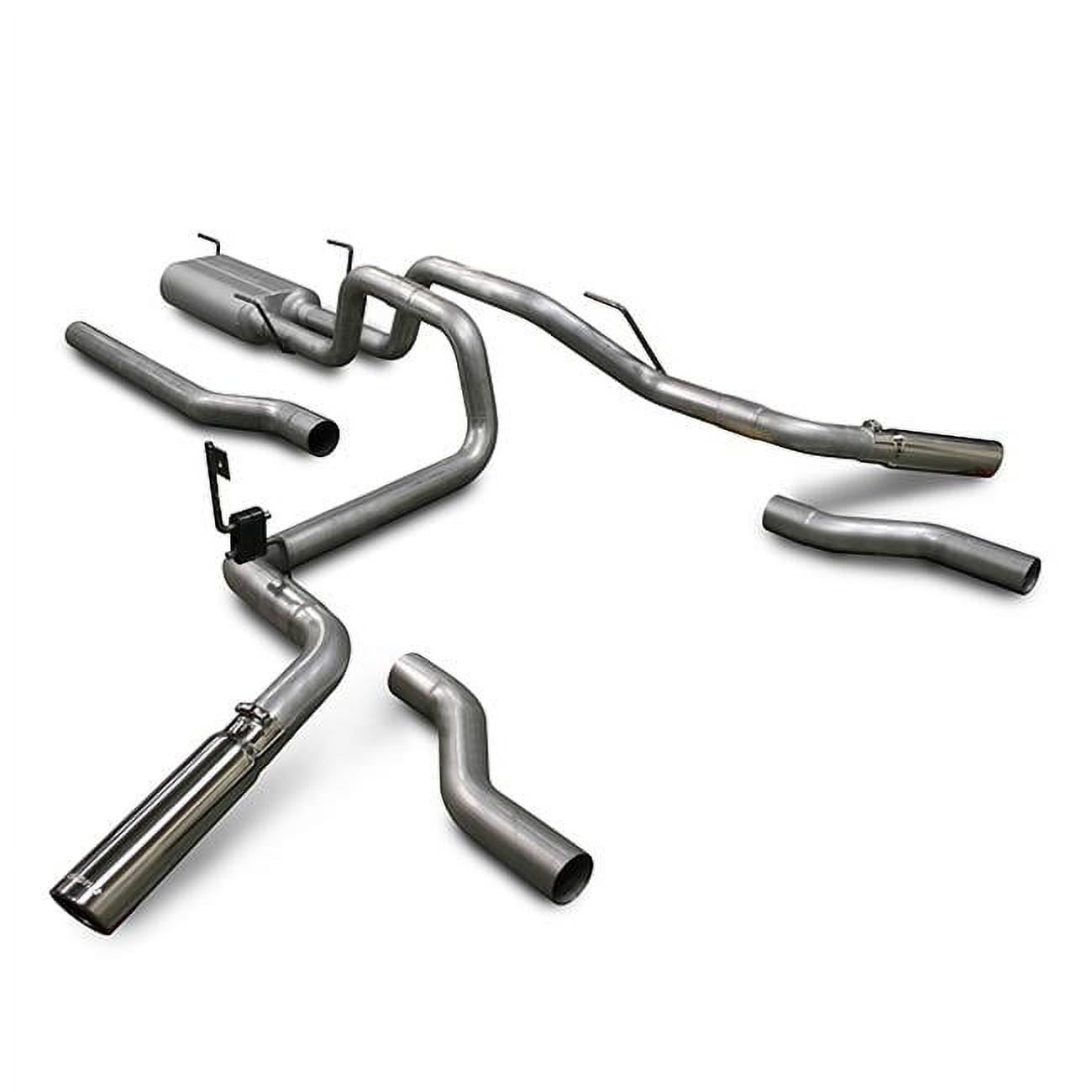 Flowmaster F13-17438 American Thunder Aluminized Steel Dual Cat-Back Exhaust System