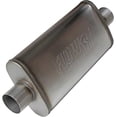 thumbnail image 1 of Flowmaster Flow FX Muffler 71249, 3.00" Center In/3.00" Center Out, Moderate Sound, 409 Stainless Steel, Universal for Trucks, Muscle Cars & Daily Drivers, 1 of 8