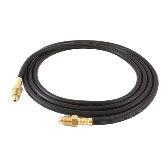 Flowmeter Hose with 5/8"-18 Male Connectors - 10 Feet Long