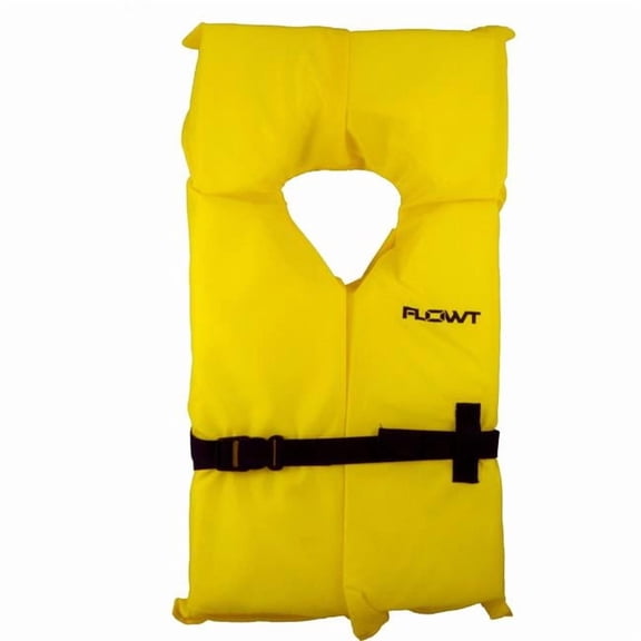 Flowt B2114806 40003-UNV AK1 Life Vest - Yellow - Universal Adult