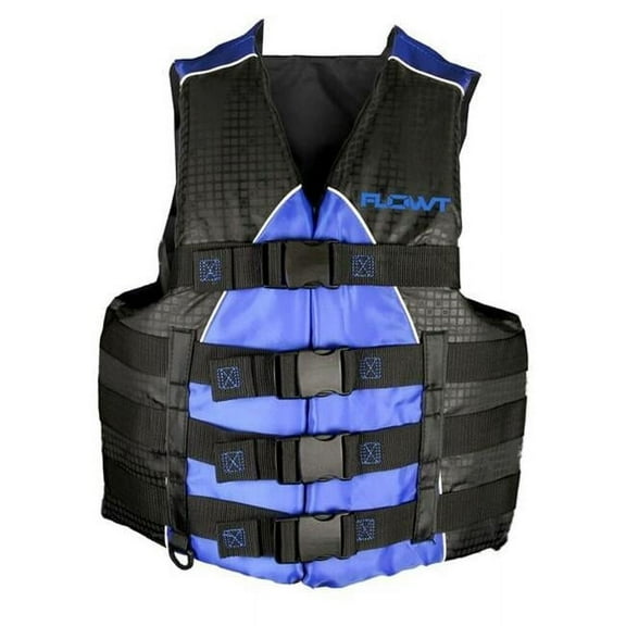 Flowt 40401-2-L-XL Extreme Sport Vest, Blue - Large & Extra Large