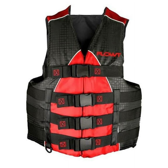 Flowt 40402-2-L-XL Extreme Sport Vest, Red - Large & Extra Large