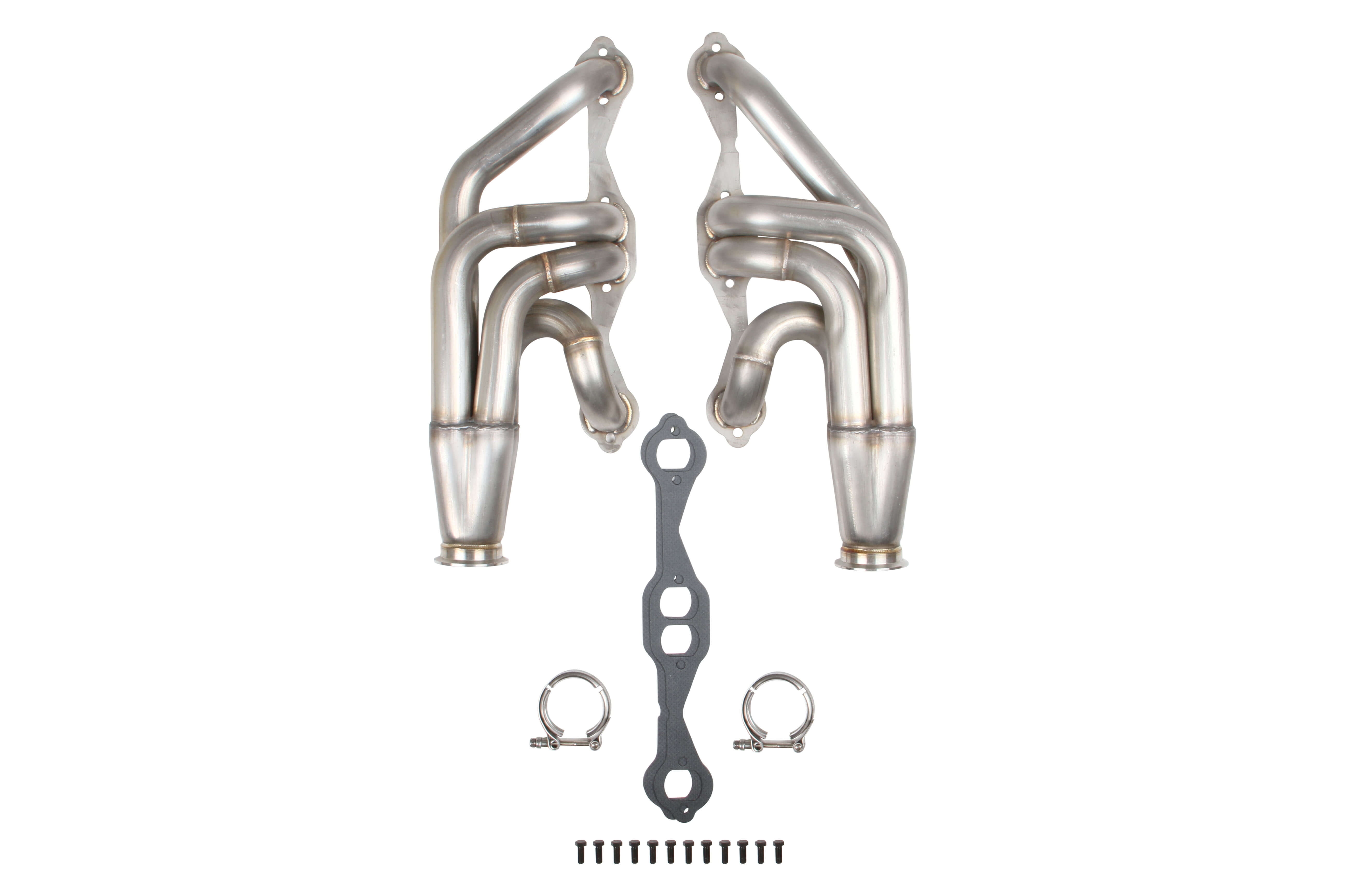 Flowtech 11572FLT Flowtech Small Block Chevy Turbo Headers - Natural Finish