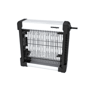 جهاز Flowtron Indoor Bug Zapper مع ضوء الأشعة فوق البنفسجية المزدوج، قاتل الحشرات الكهربائي 3000 فولت، تغطية 300 قدم مربع