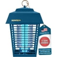 thumbnail image 1 of Flowtron Electric Bug Zapper, 1/2 Acre Outdoor Insect Killer, 15W UV, 5600V Shock Grid (Blue), 1 of 5