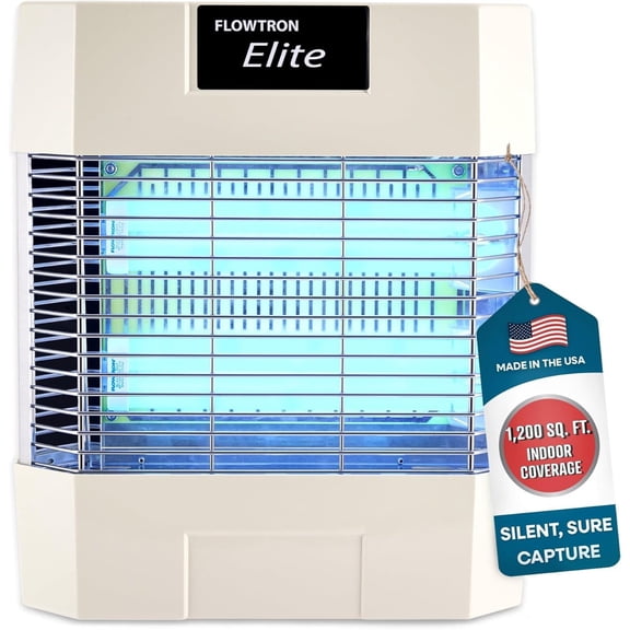 Flowtron Indoor Fly Killer Bug Zapper with UV Light and Pheromone, 80W, 1200 sq ft Coverage