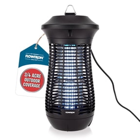 Flowtron Outdoor Bug Zapper, 4000V Electric Insect Killer, 3/4 Acre Coverage, Patio & Yard