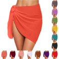 thumbnail image 1 of Flowy Beach Cover Up Dress for Seaside Wear Lightweight Resort Wrap Sarong by Swimwear Trends in Spring/Summer, 1 of 4
