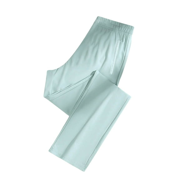 Flowy Pants for Women Dressy Pants for Women Womens Checke Womens Sweat Summer Women's Sweat Stretch Casual Casual Long Elastic Legging Floral Print Waistband Daily Sanitary Green L