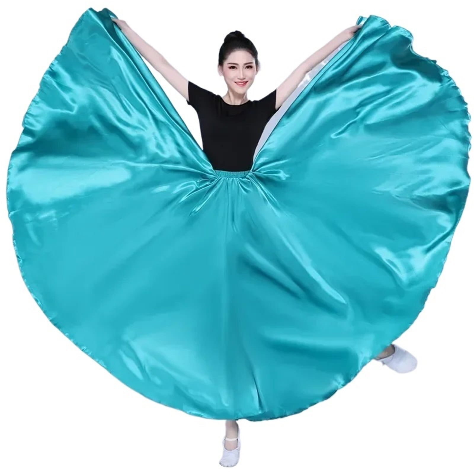 Linen & Silk Dancer Flip Skirt
