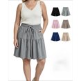 thumbnail image 1 of Flowy Shorts for Women, Skirt Shorts for Women Dressy Plus Size Cotton, 1 of 7