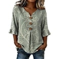 thumbnail image 1 of Flowy Summer Vacation Tops 2026 Womens Beach Outfits, 1 of 4