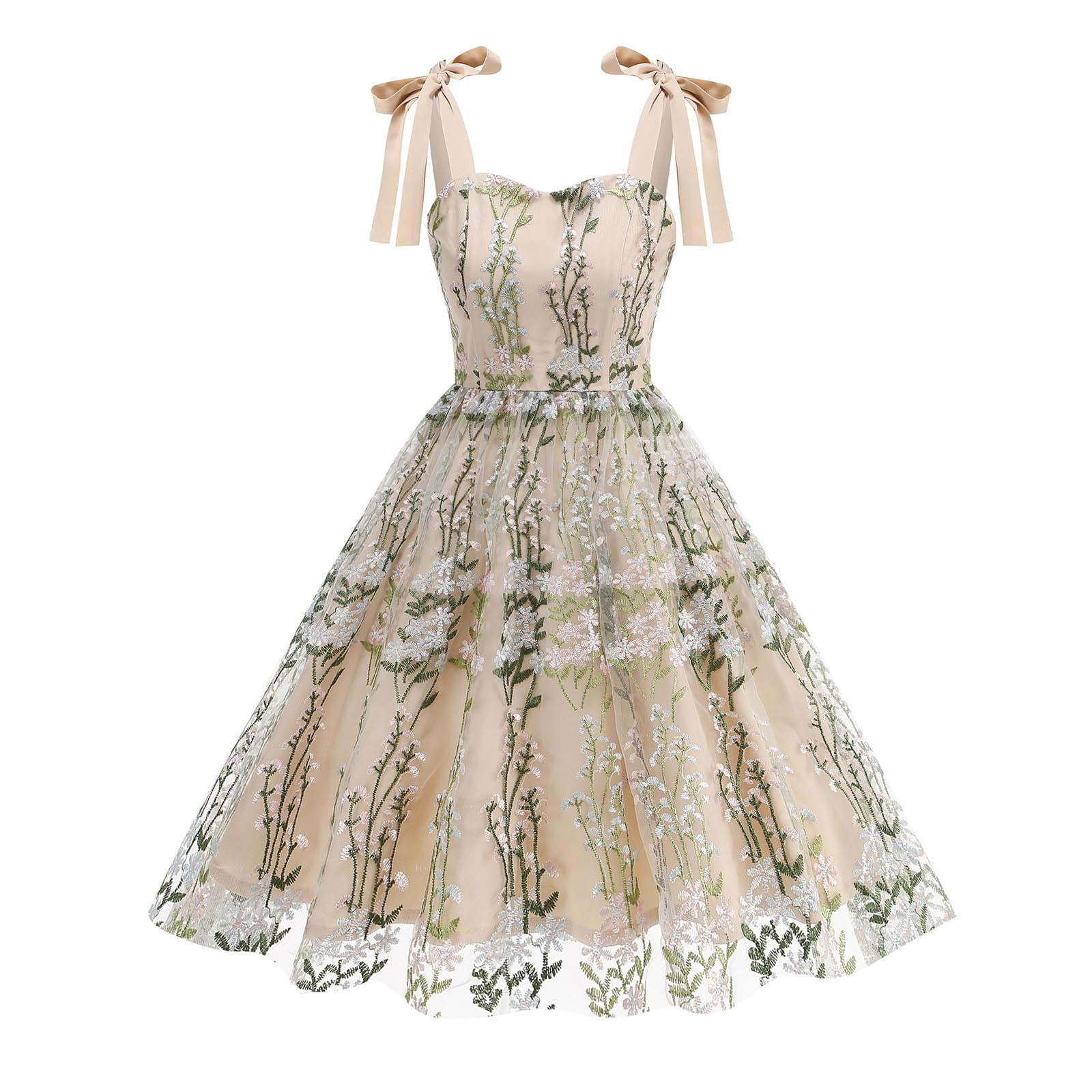 ruffle lace maxi dress Cream Strapless Tiered Ruffle Lace Maxi Dress