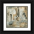 thumbnail image 1 of Floyd, Colin 12x12 Black Ornate Wood Framed with Double Matting Museum Art Print Titled - Classica I, 1 of 4