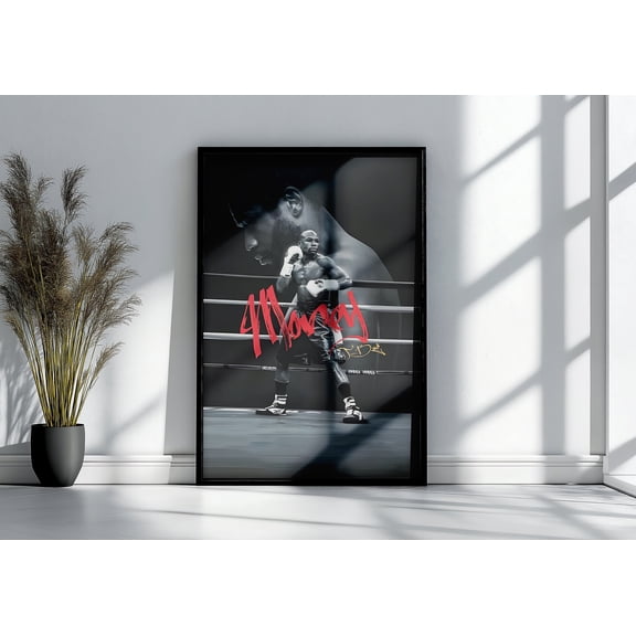 Floyd Mayweather Boxing Poster or Gallery Canvas Wall Art