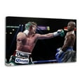 thumbnail image 1 of Floyd Mayweather Jr And Canelo Alvarez Canvas Wall Art Poster Decorative Bedroom Modern Home Print Picture Artworks Posters 24x36inch(60x90cm), 1 of 6